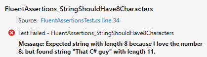 "FluentAssertions 8 char test" images_set