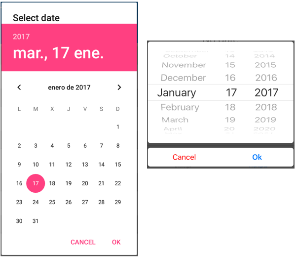 "Calendar prompt" images_set